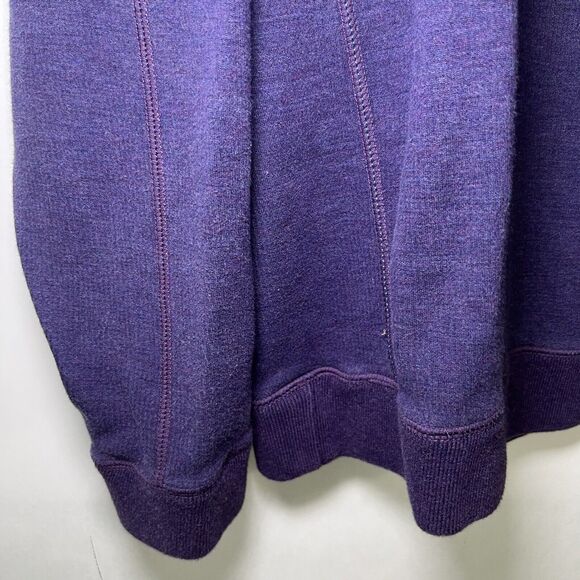 Tommy Bahama 1/4 Zip Pullover Sweater Mens Size XL Purple Cotton Tencel Blend - Picture 4 of 10